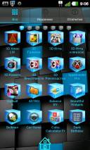 Go Launcher EX_Blue Cube Theme GO Launcher EX 1.0